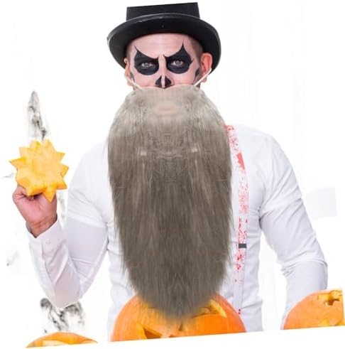 VALICLUD Holiday Fake Beard Kit for Men