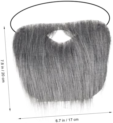 M Festive Realistic Santa Beard Costume Prop for Men