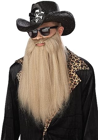 California Costumes Standard Brown beard with Elastic Fit