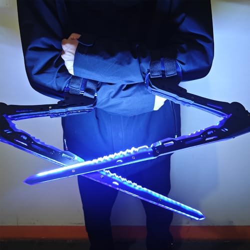 IUUBVV Halloween LED Mantis Sword Props