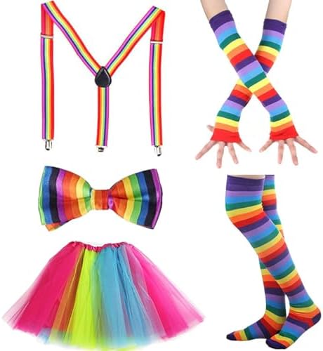 SandraLa 80s-Retro Accessory Set Women