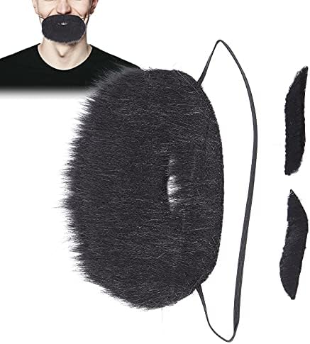 Thick Plush Fabric Halloween beard Mustache