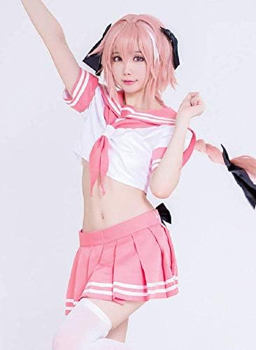 GK-O Fate Apocrypha pink Sailor Suit Cosplay costume for Women