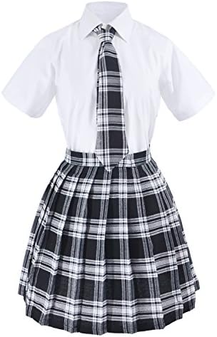 Elibelle Japanese Tartan Pleated School Uniform