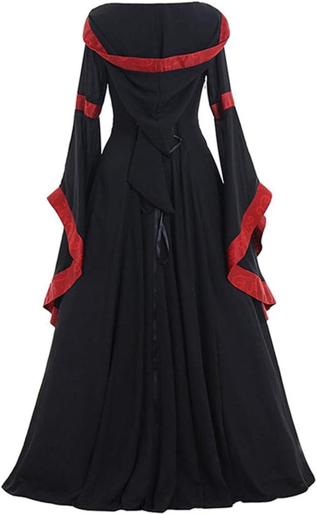 Halloween Medieval Gothic Dress for Women