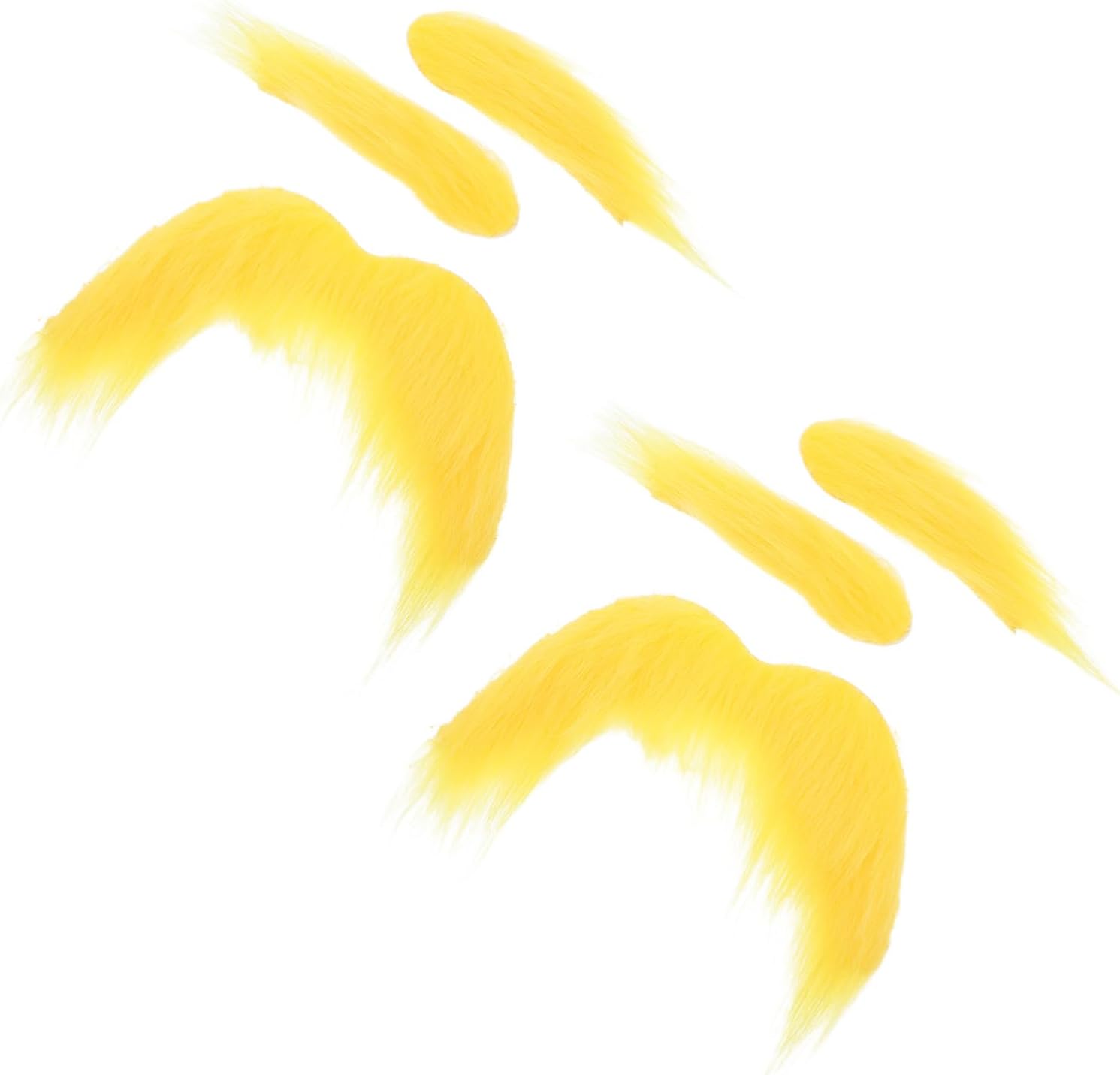 MUCKLILY 2-Pack Fake Beards for Men