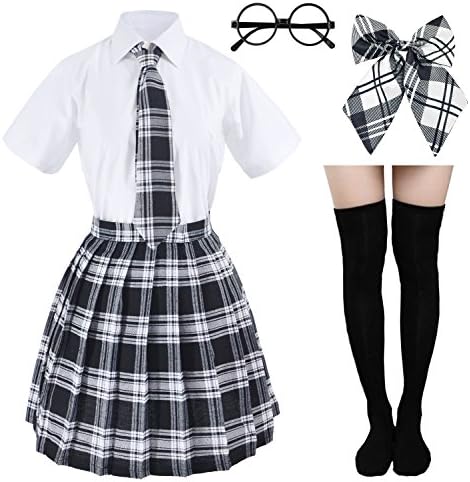Elibelle Japanese Tartan Pleated School Uniform