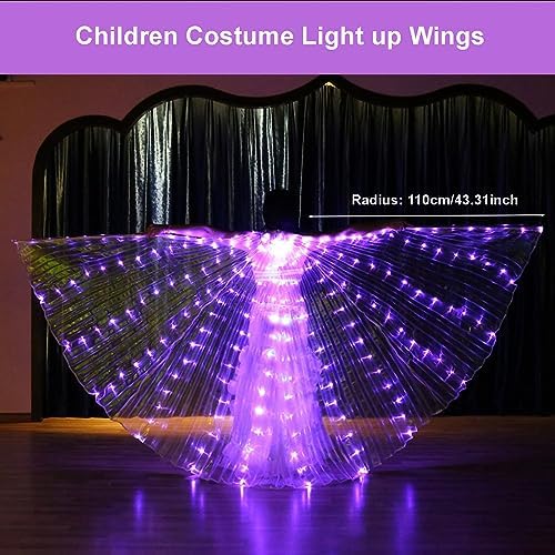FUN ELEGANT LED WINGS FOR BELLY DANCE