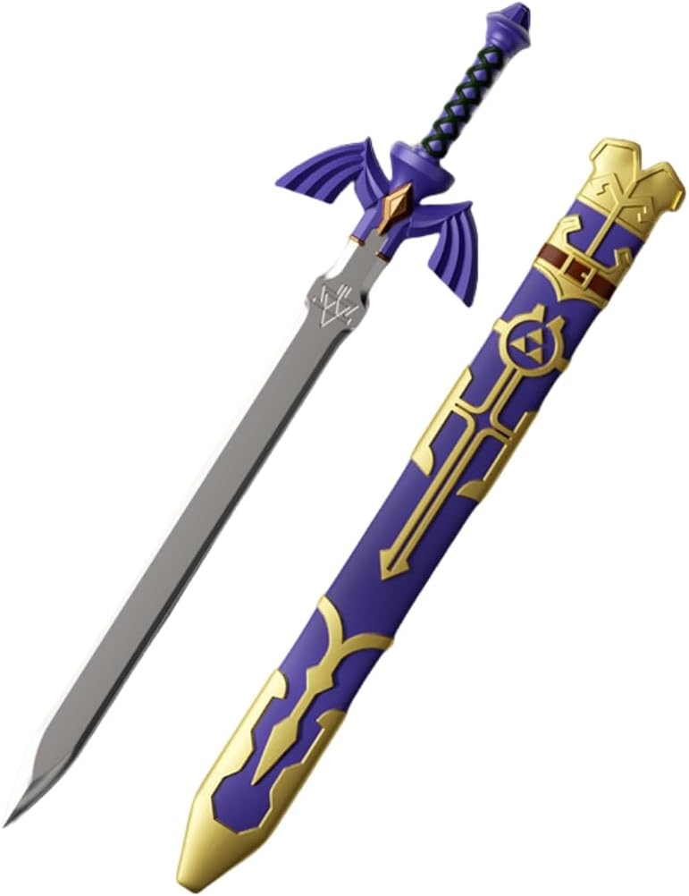 Halloween Prop by Damdos 32-Inch Cosplay Swords with Scabbard