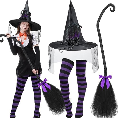 Witchy Accessories Set for Halloween - Perfect Makeup-Free Look
