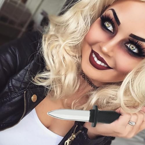 Halloween 6-Piece Plastic Artificial Knife Trick Pack