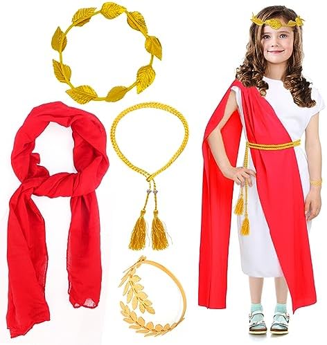 Yewong Kids Grecian togasAccessories Set