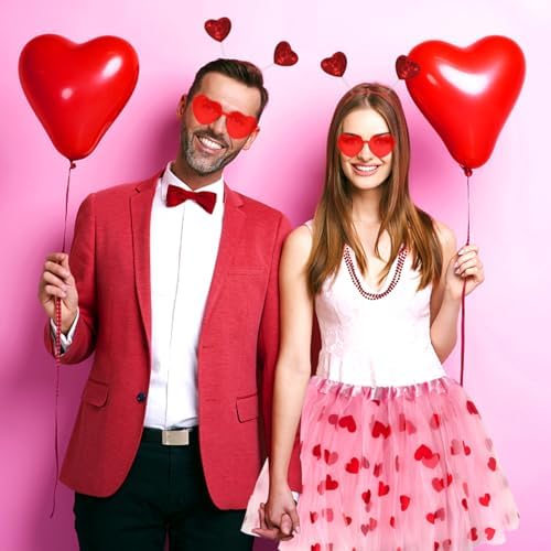 Bright Valentines Day Tutu Set for Women