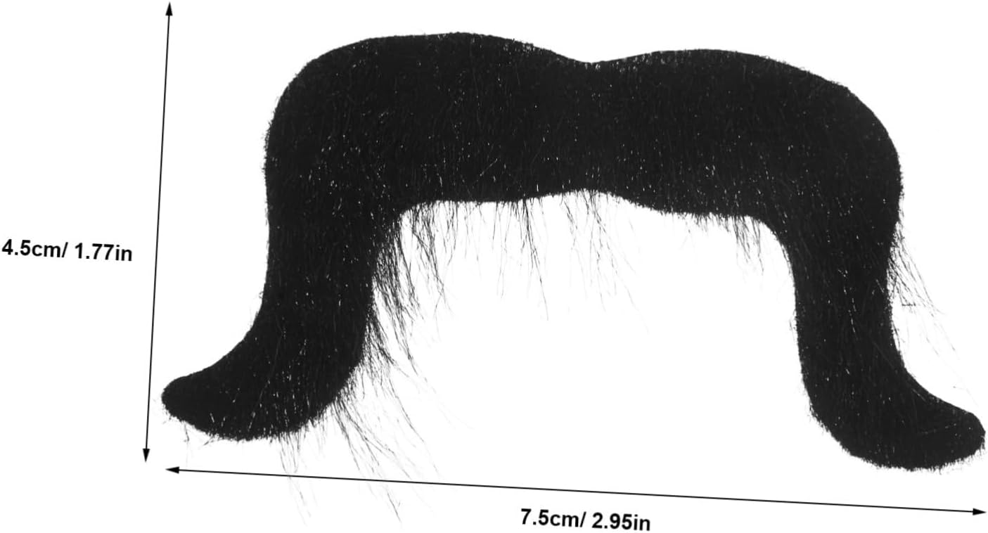 Vaguelly Halloween Fake Mustache Beard