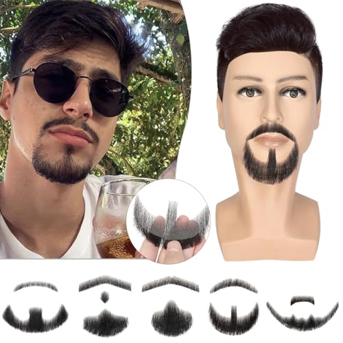 Fanguilar Real-World Natural Beard for Halloween