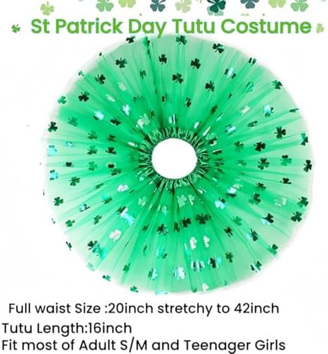 80s-Themed Shamrock Costume for Women