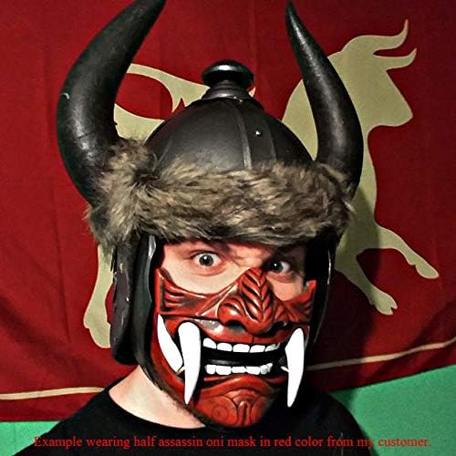 Samurai Oni Mask Halloween Costume