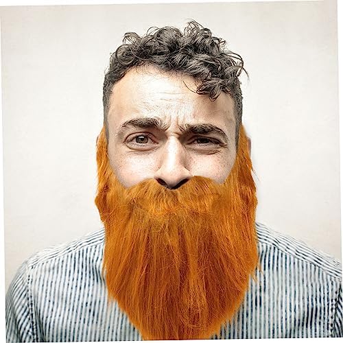 2-Piece Realistic Fake Beards for Cosplay and Party Use