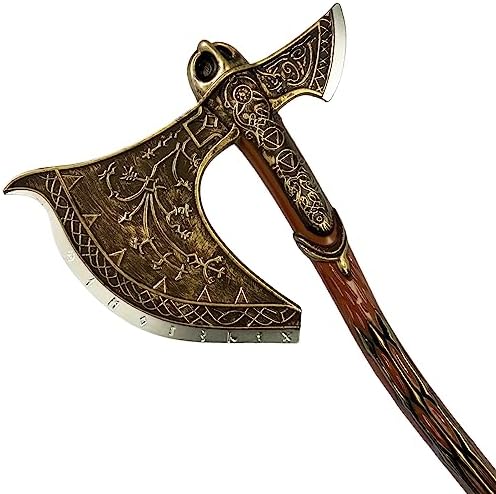 LALAPORT Medieval Foam Axe for Role-Playing Cosplay and Gifts