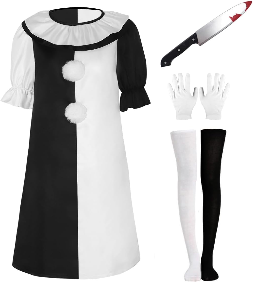 Amazing clown costume Halloween_dirs for adults