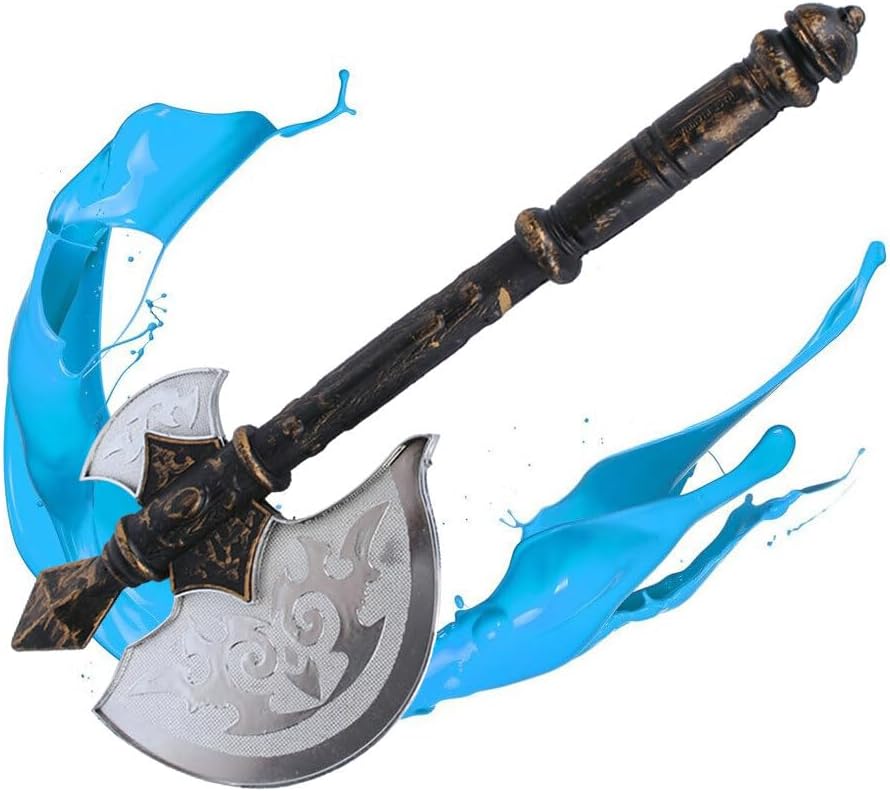 ABOOFAN Halloween costume prop - Fake Viking weapon for kids adults