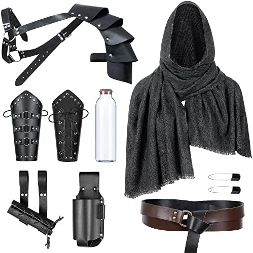 Medieval Leather Belt Shawl - Renaissance Accessory