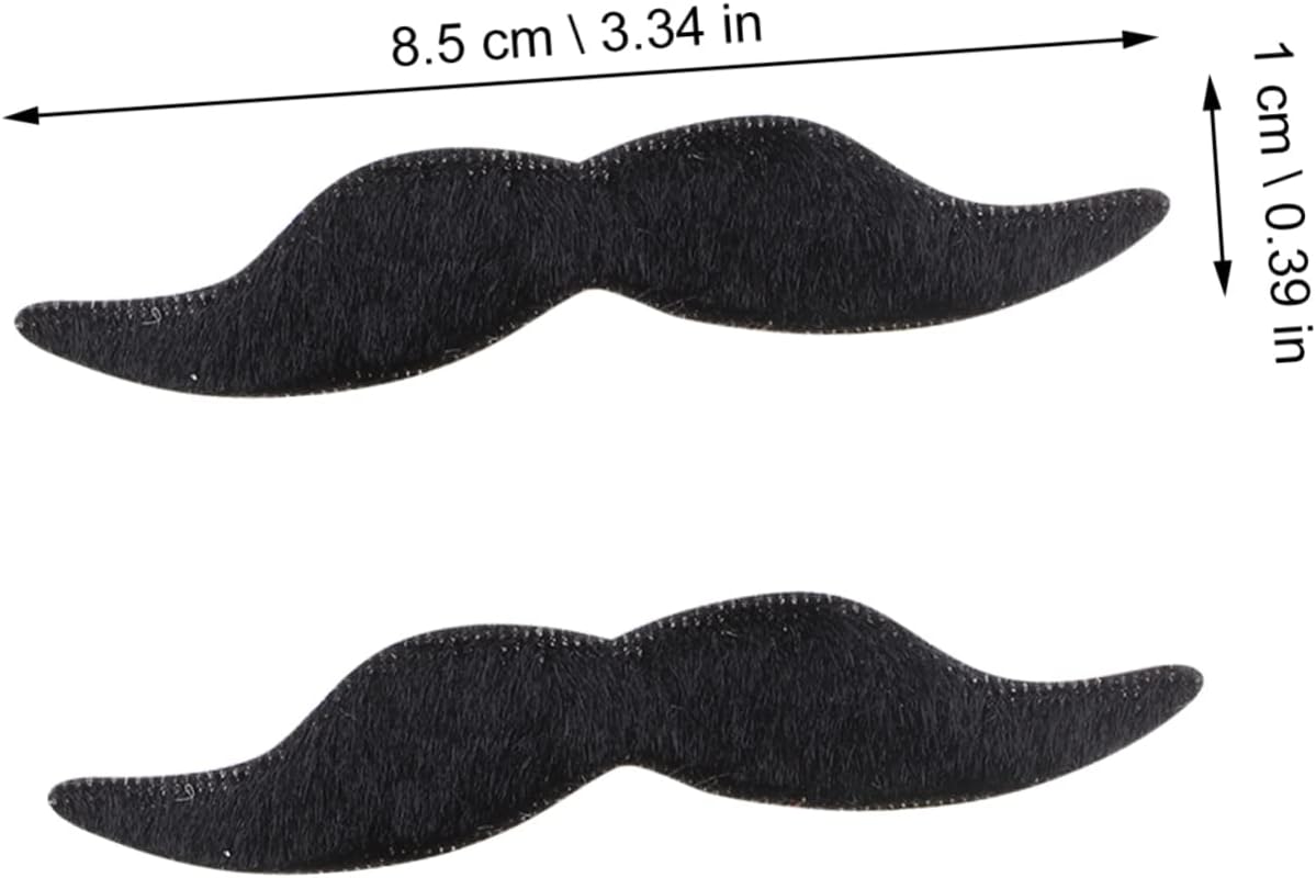 25PCS Pirate Fake Beard Mustache Set