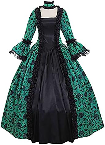 Viktorn Princess sparked Regency renaissance dress for women medieval fashion