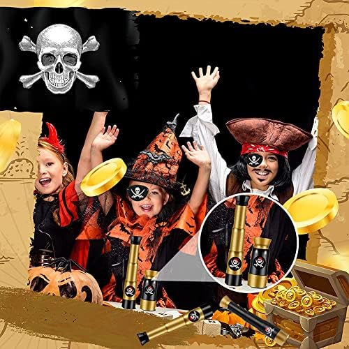 Captain Pirate Costume Accessories Set for Men