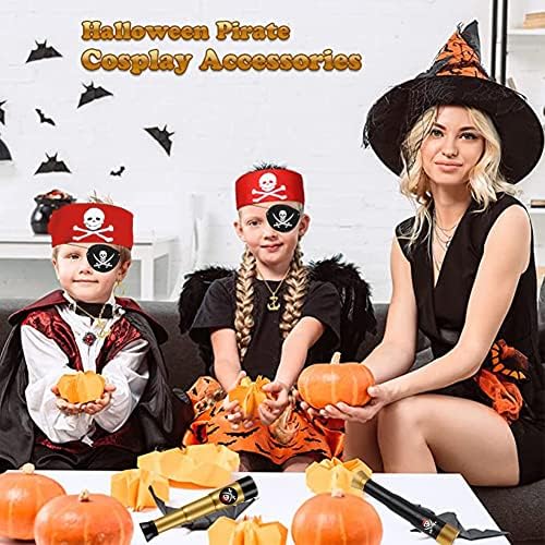 Captain Pirate Costume Accessories Set for Men