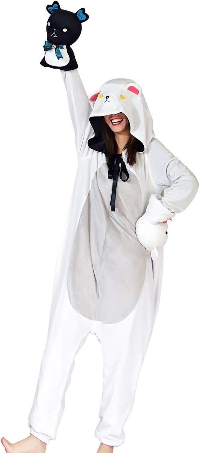 Kuma Bear Cosplay Onesie Pajamas for Women