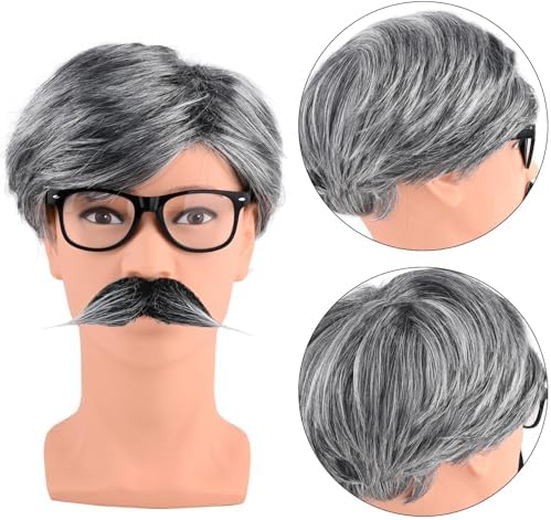 Kavoc Old Man Costume Kit Grandpa Costume 100 Days