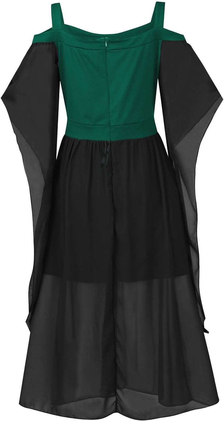 Renaissance Halloween Bundle Womens Party Dress Chemise Set