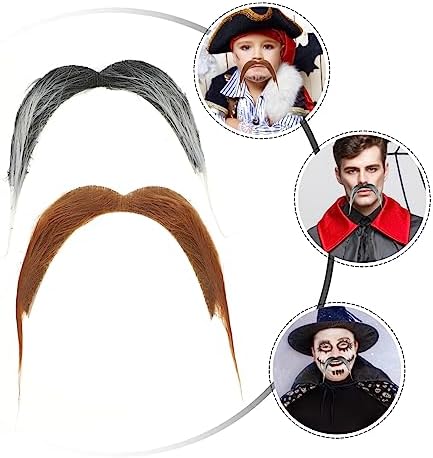 BESTYASH Synthetic Fake Beard Costume for Men and Women