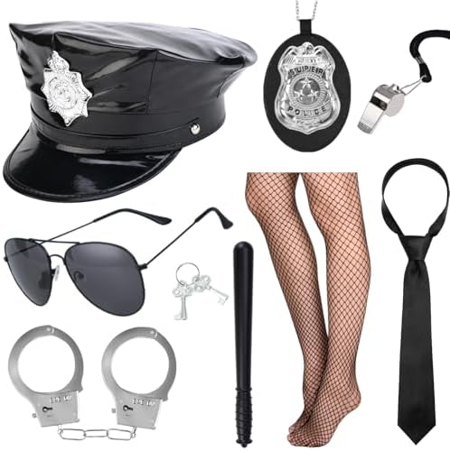 Womens Police Role-Play Set for Halloween