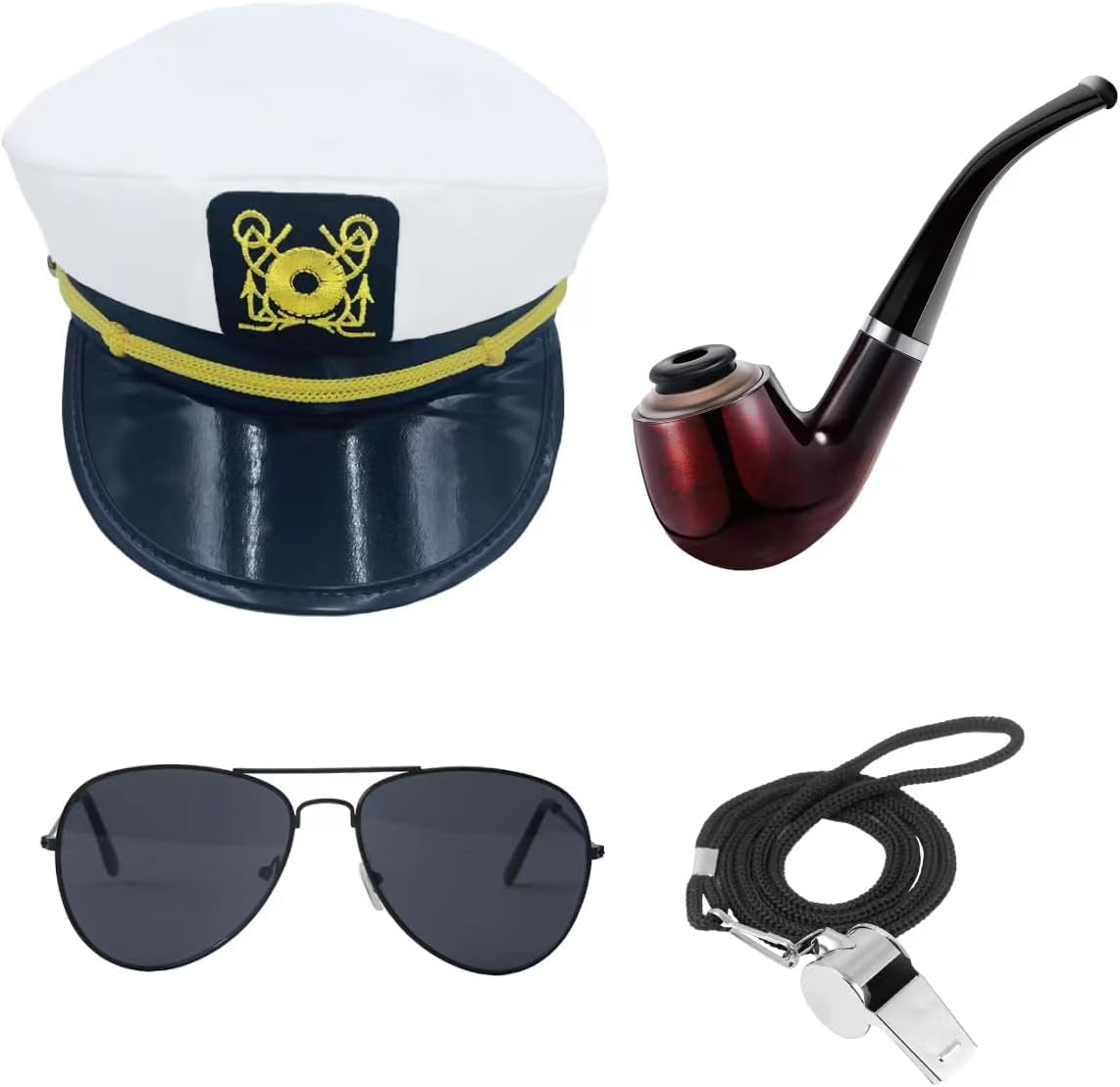 Yacht Captains Scheme - Nautical Accessories Set