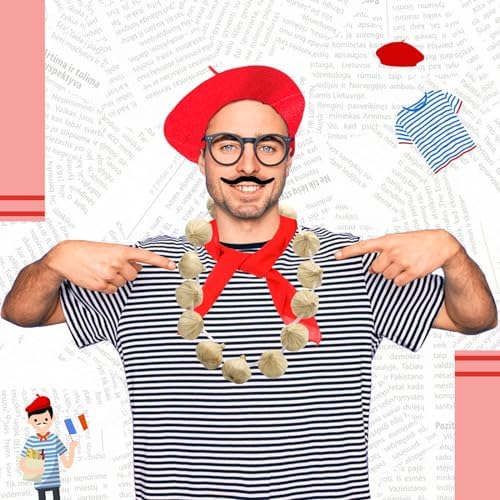 French Men Costumes Speechify Set