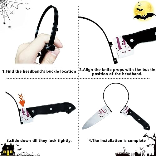 Halloween Cosplay Headband Set