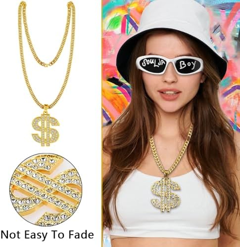 80s 90s Hip Hop Costume Kit for Men