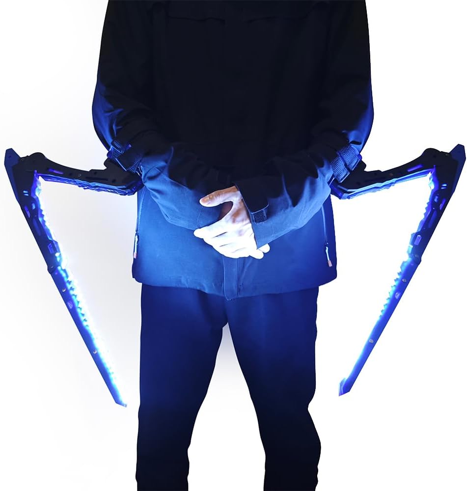 IUUBVV Halloween LED Mantis Sword Props