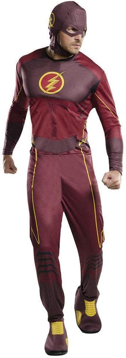 TheFlash Costume for Men Halloween Cosplay Ready
