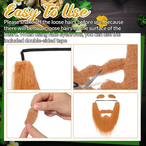Zeyune 3-Set Party POSITION costume for St Patricks Day