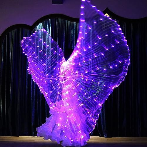FUN ELEGANT LED WINGS FOR BELLY DANCE