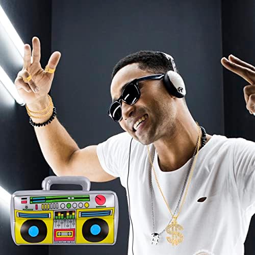 Retro 80s Hip-Hop Costume Kit for Adults