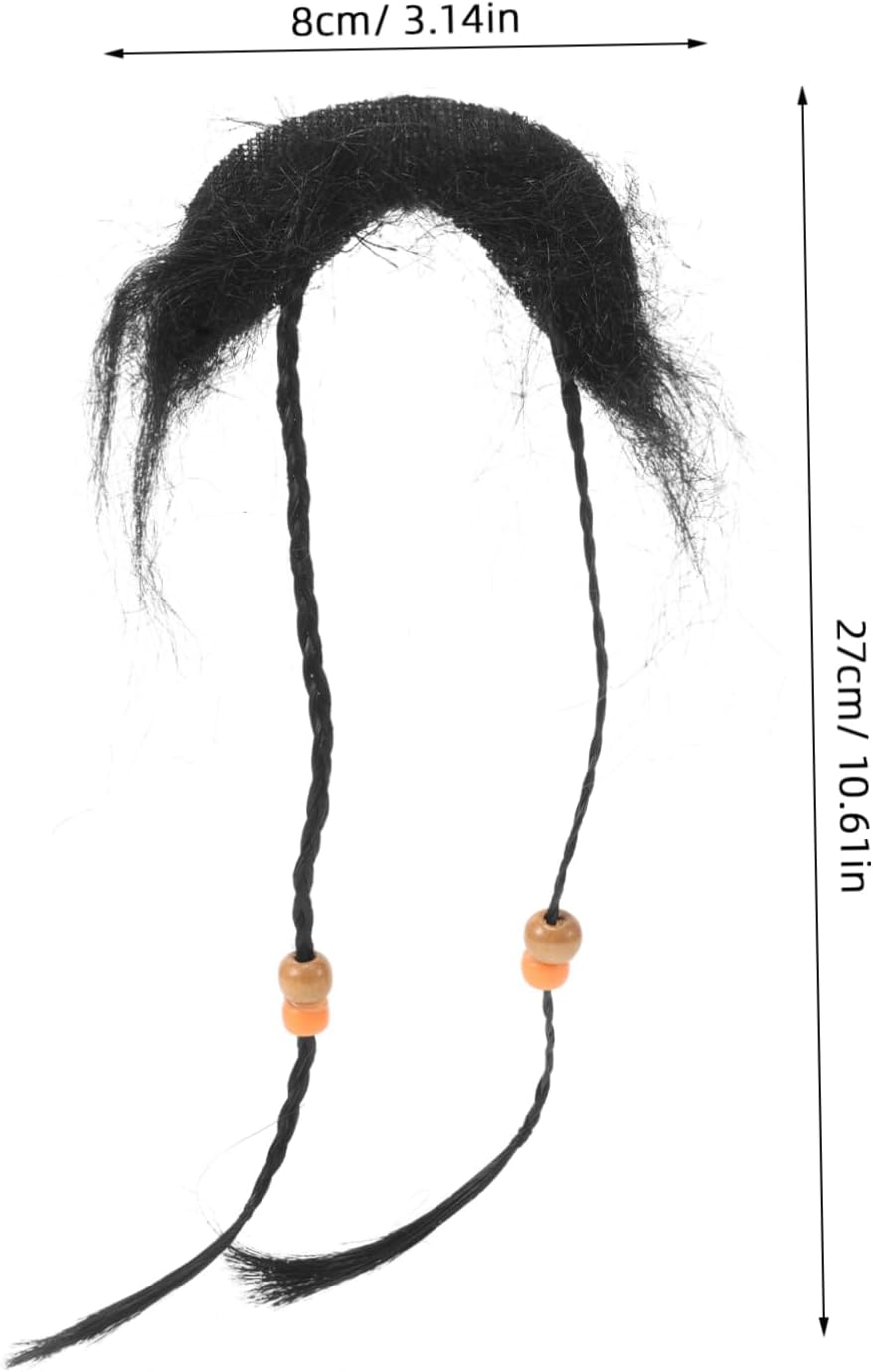 3pcs Realistic Pirate Beard Cosplay Tools