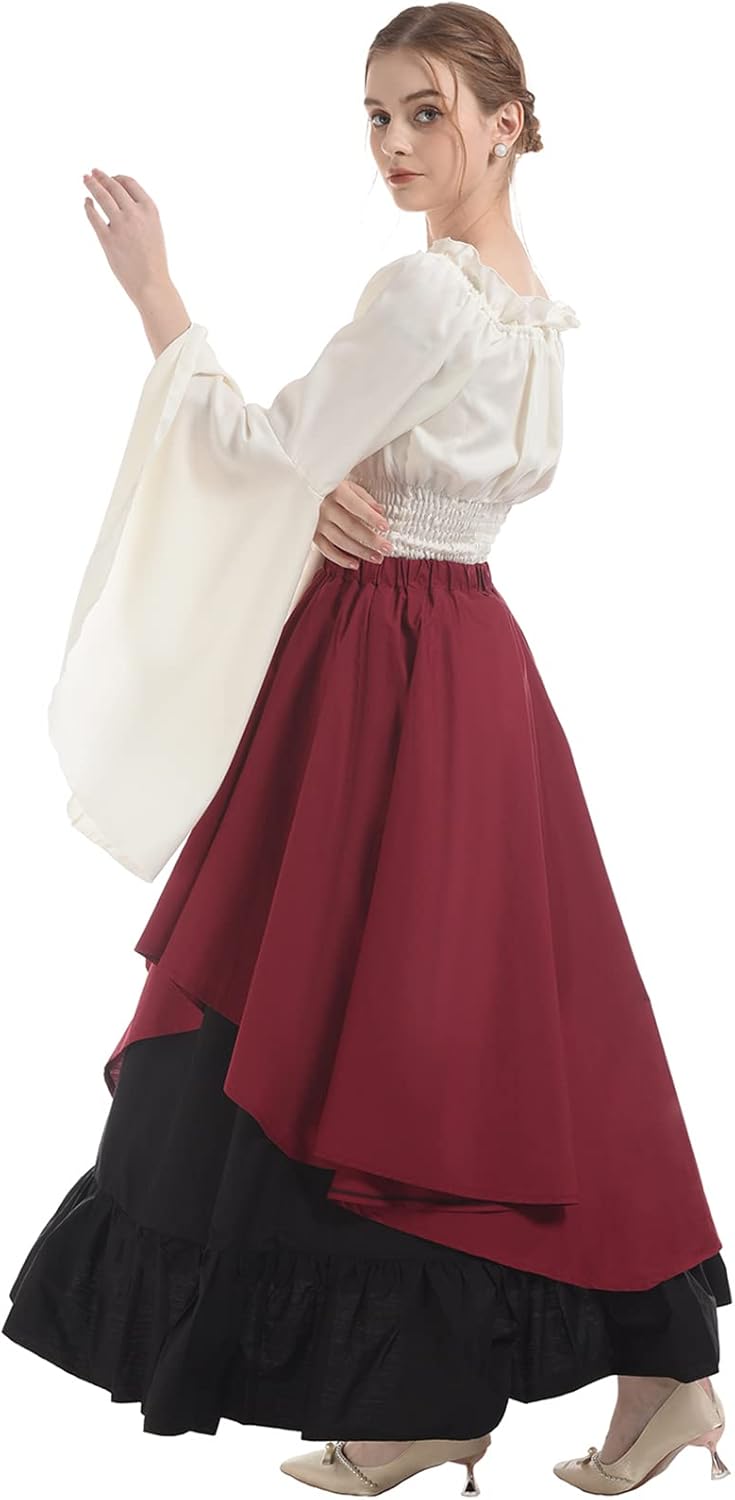 Womens Medieval Renaissance Victorian Pirate Costume