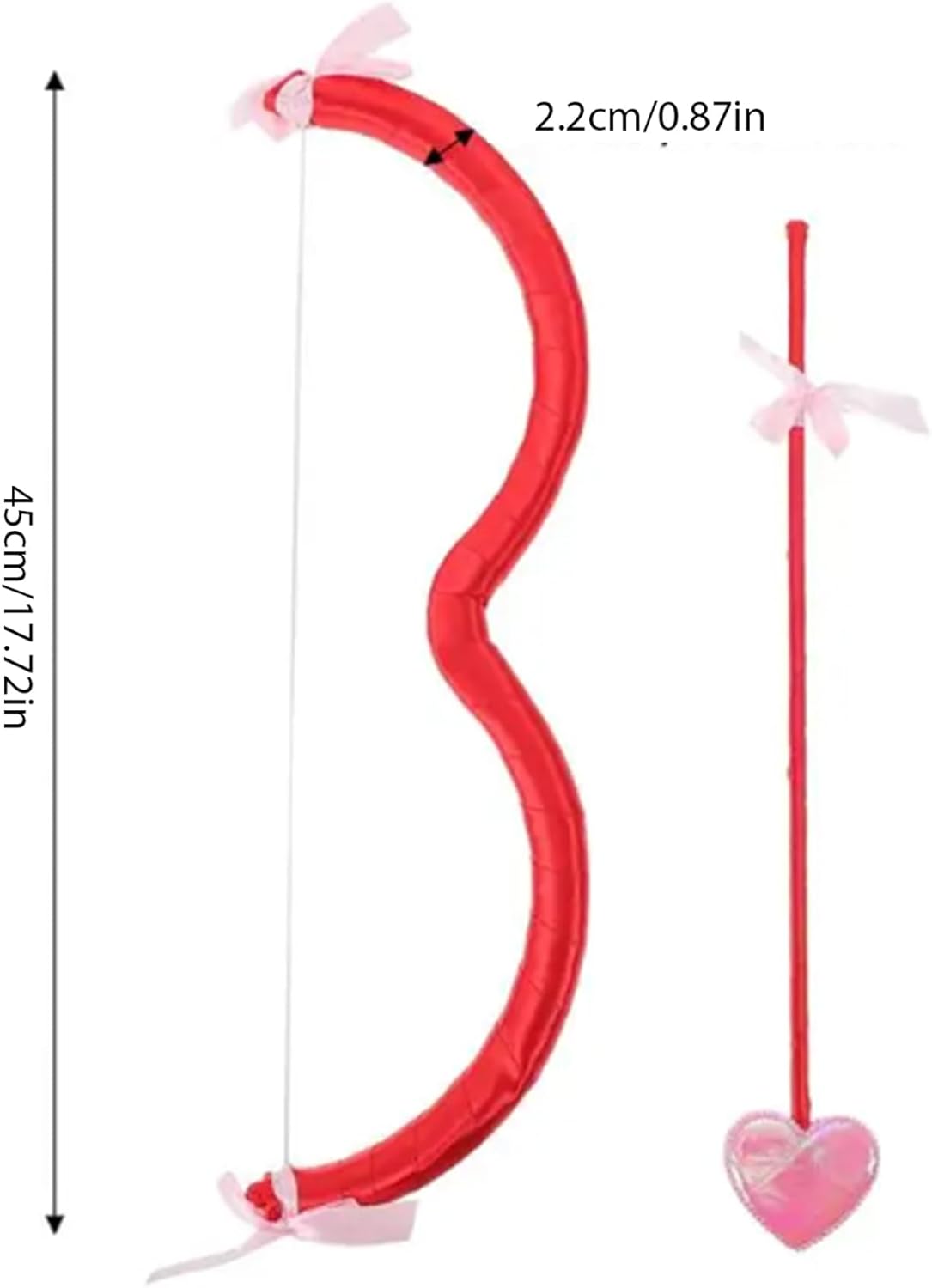 Adorable Cupid Bow and Arrow Set