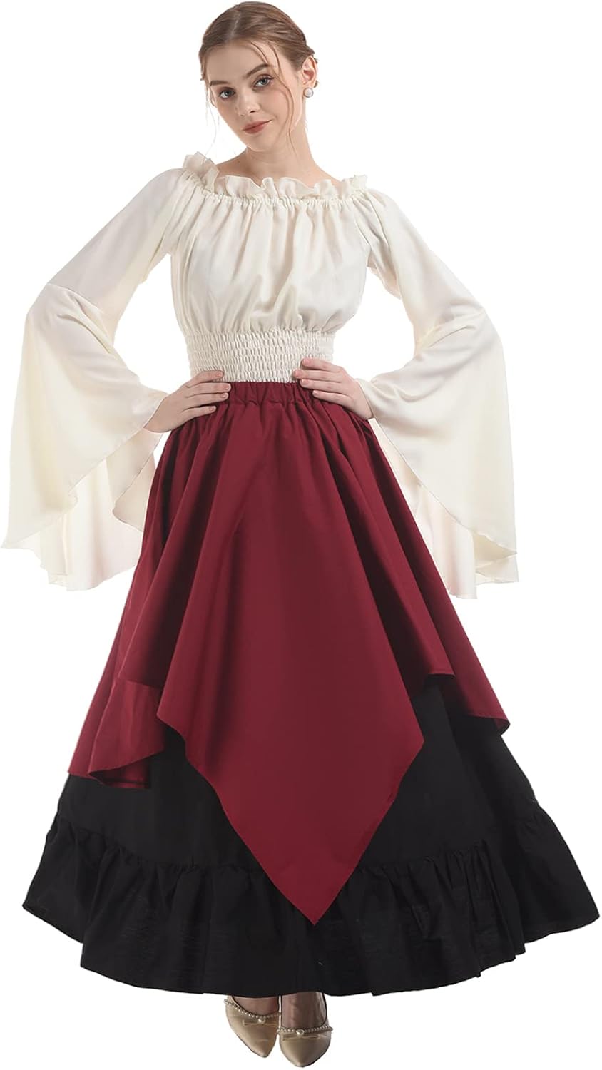Womens Medieval Renaissance Victorian Pirate Costume