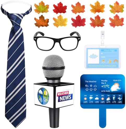 Professional Meteorologist Costume Set - Realistic Weather Prediction Accessories