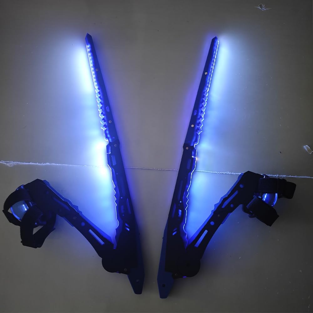 IUUBVV Halloween LED Mantis Sword Props